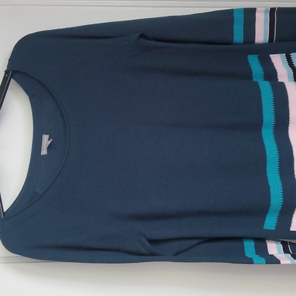 T by Talbot's lightweight striped sweater - Picture 2 of 11